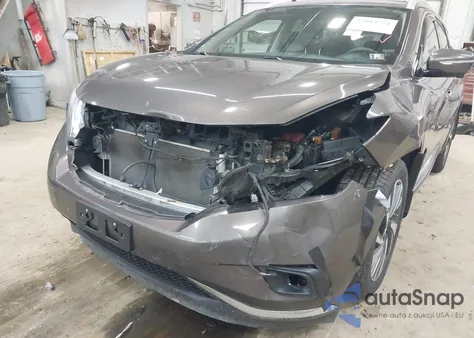 2015 Nissan Murano Platinum из США, поврежденный, VIN 5N1AZ2MH1FN208966